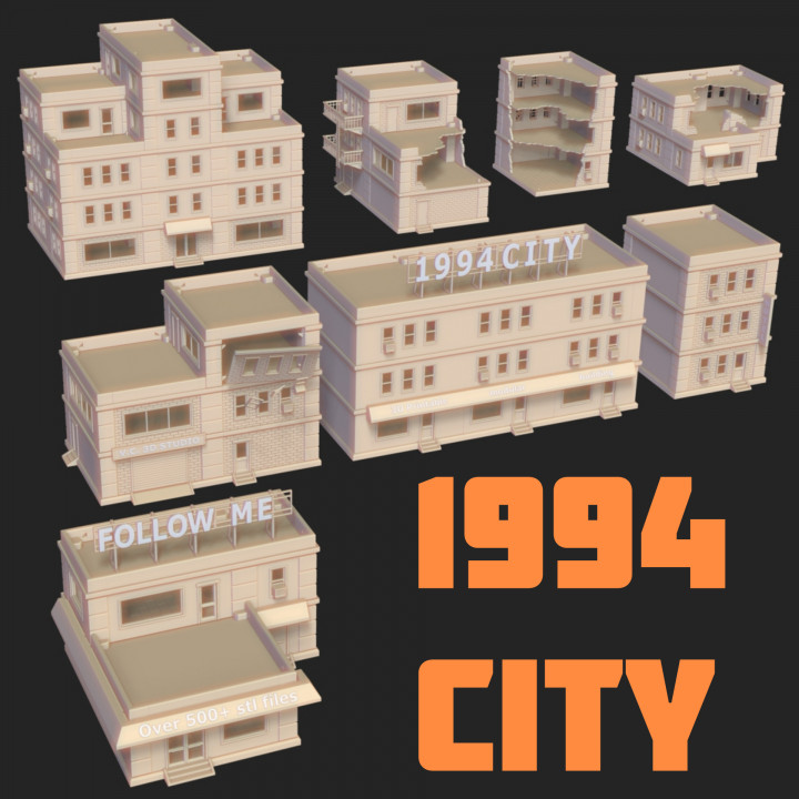 1994 City image available on MyMiniFactory