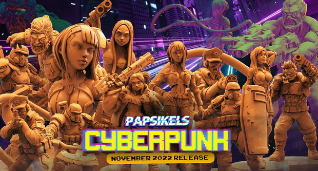 Papsikels Cyberpunk poster